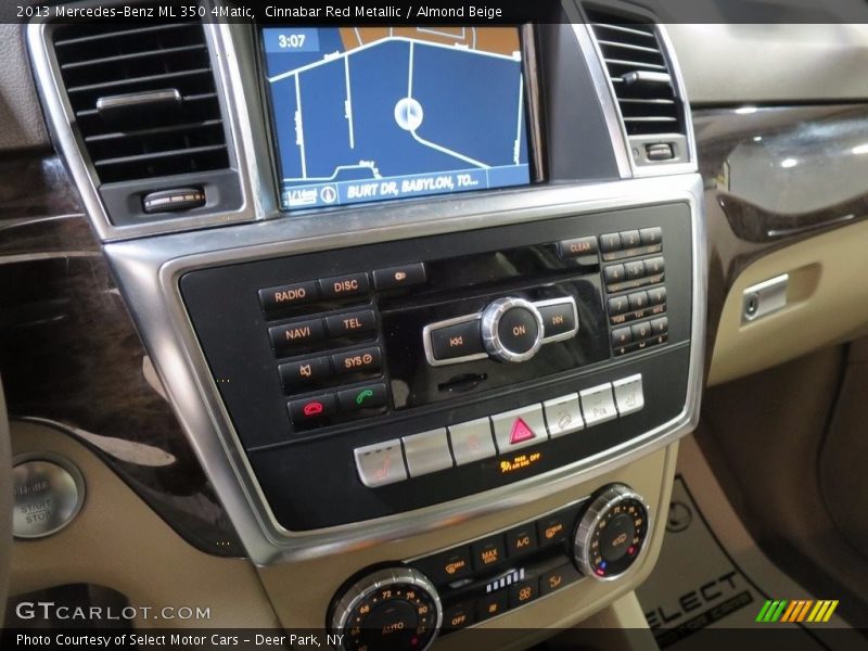 Cinnabar Red Metallic / Almond Beige 2013 Mercedes-Benz ML 350 4Matic