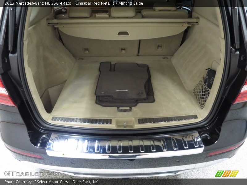 Cinnabar Red Metallic / Almond Beige 2013 Mercedes-Benz ML 350 4Matic