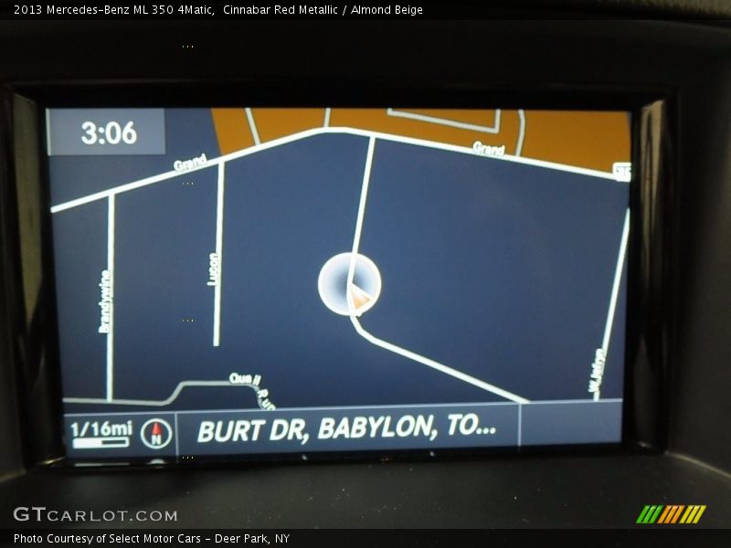 Cinnabar Red Metallic / Almond Beige 2013 Mercedes-Benz ML 350 4Matic