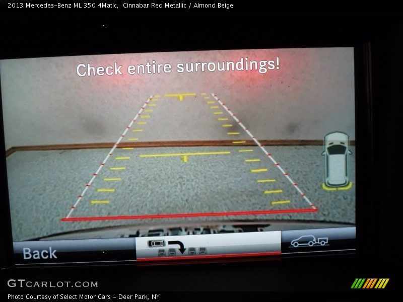 Cinnabar Red Metallic / Almond Beige 2013 Mercedes-Benz ML 350 4Matic