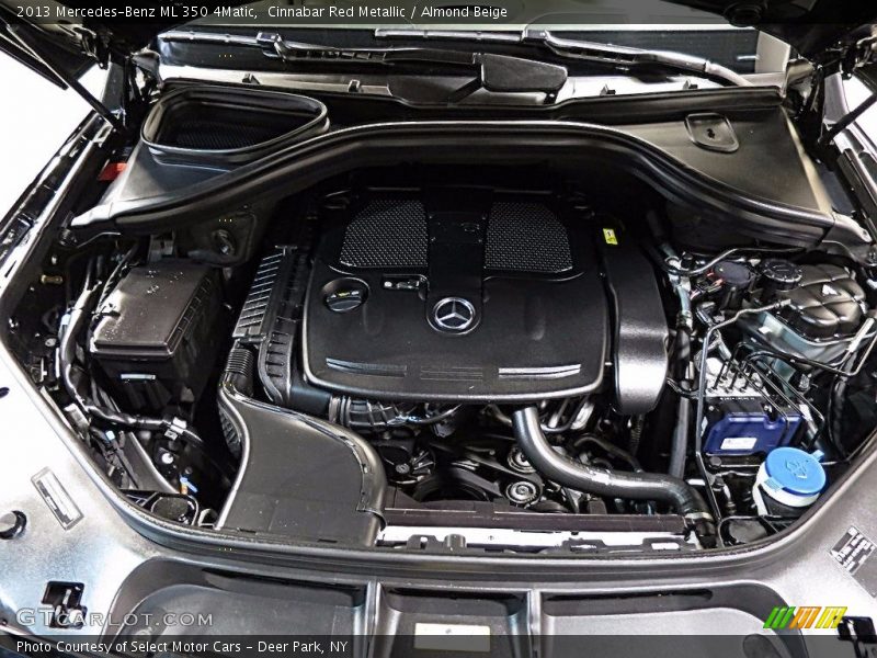 Cinnabar Red Metallic / Almond Beige 2013 Mercedes-Benz ML 350 4Matic