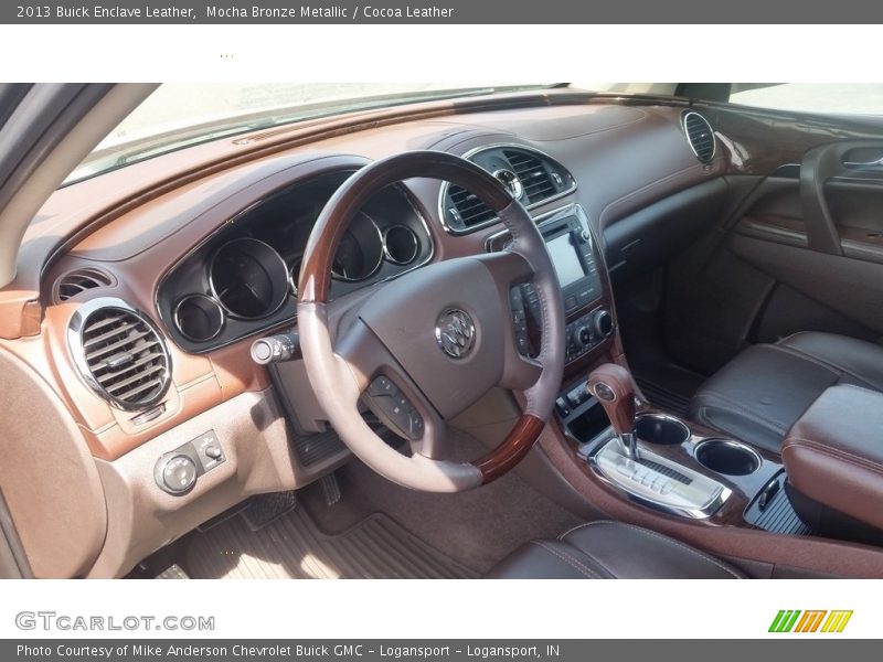 Mocha Bronze Metallic / Cocoa Leather 2013 Buick Enclave Leather