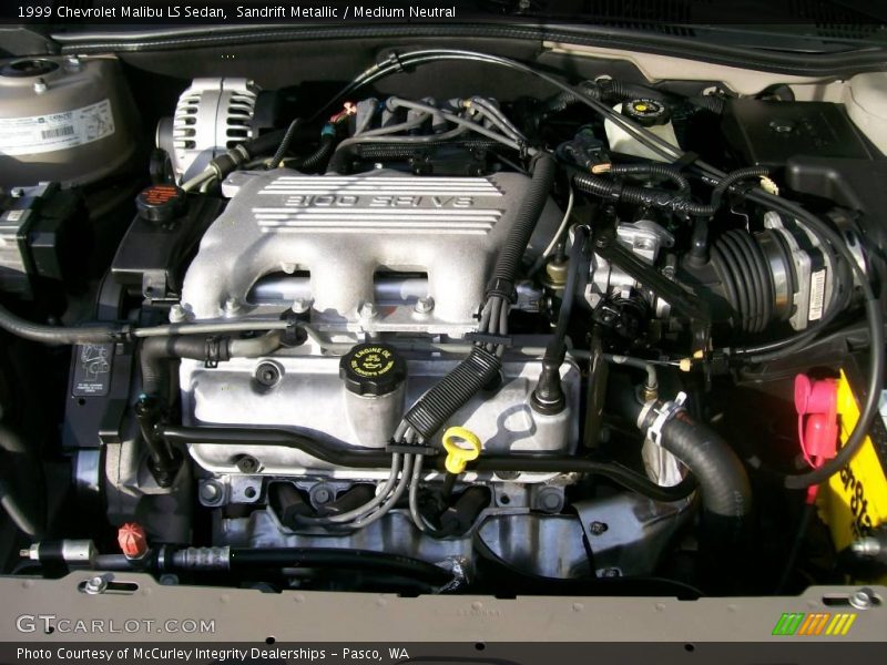 Sandrift Metallic / Medium Neutral 1999 Chevrolet Malibu LS Sedan