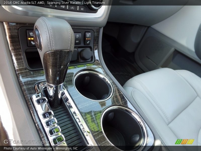 Sparkling Silver Metallic / Light Titanium 2016 GMC Acadia SLT AWD