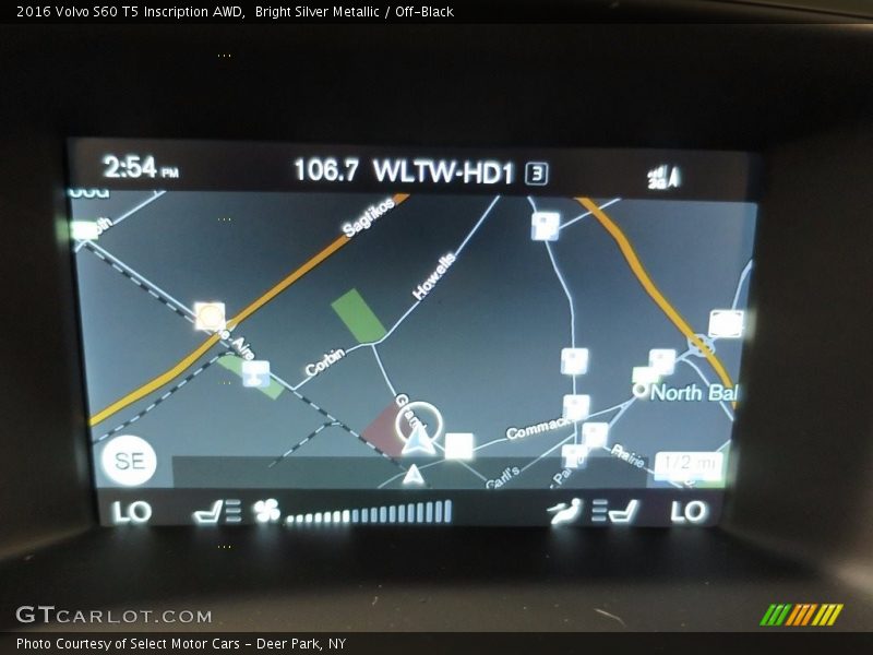 Bright Silver Metallic / Off-Black 2016 Volvo S60 T5 Inscription AWD