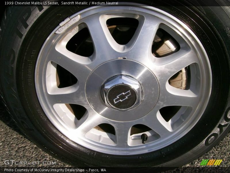 Sandrift Metallic / Medium Neutral 1999 Chevrolet Malibu LS Sedan