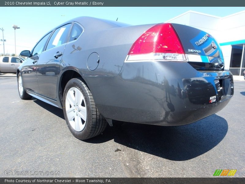 Cyber Gray Metallic / Ebony 2010 Chevrolet Impala LS