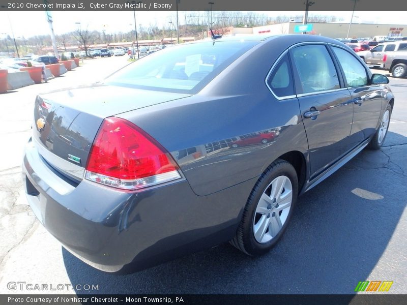 Cyber Gray Metallic / Ebony 2010 Chevrolet Impala LS