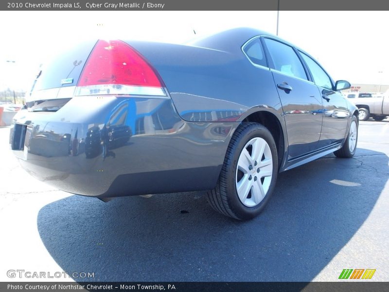 Cyber Gray Metallic / Ebony 2010 Chevrolet Impala LS