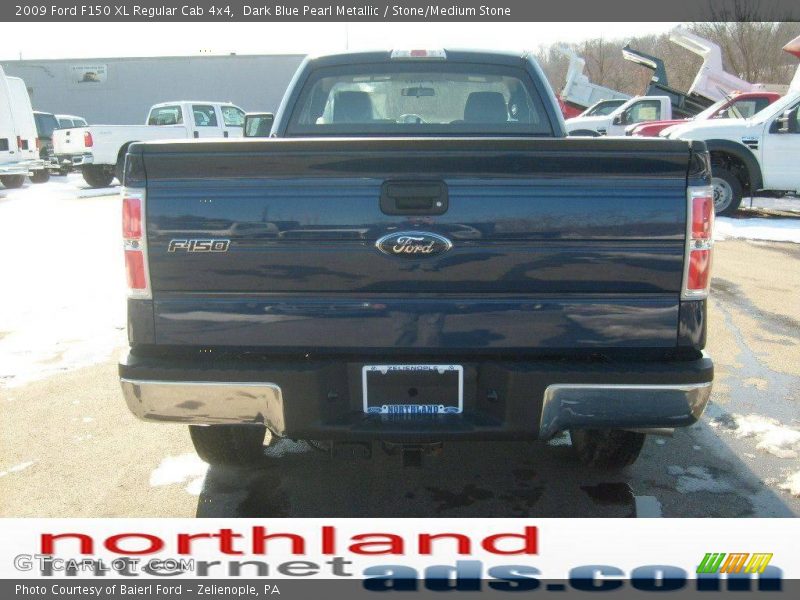 Dark Blue Pearl Metallic / Stone/Medium Stone 2009 Ford F150 XL Regular Cab 4x4