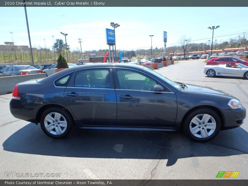 Cyber Gray Metallic / Ebony 2010 Chevrolet Impala LS