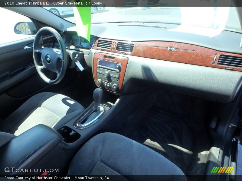 Cyber Gray Metallic / Ebony 2010 Chevrolet Impala LS