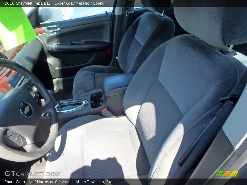 Cyber Gray Metallic / Ebony 2010 Chevrolet Impala LS