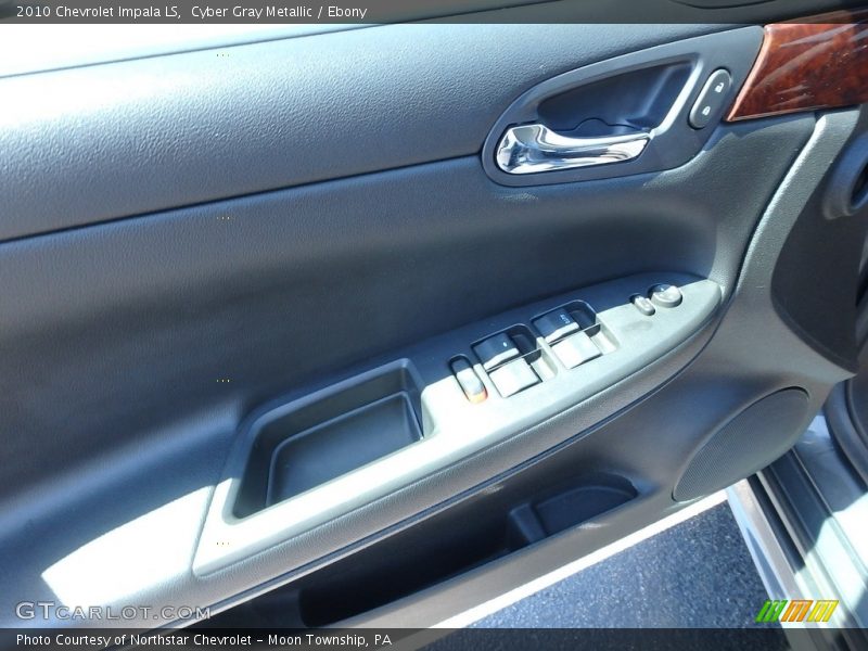 Cyber Gray Metallic / Ebony 2010 Chevrolet Impala LS