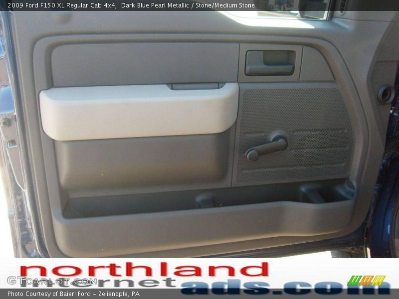 Dark Blue Pearl Metallic / Stone/Medium Stone 2009 Ford F150 XL Regular Cab 4x4