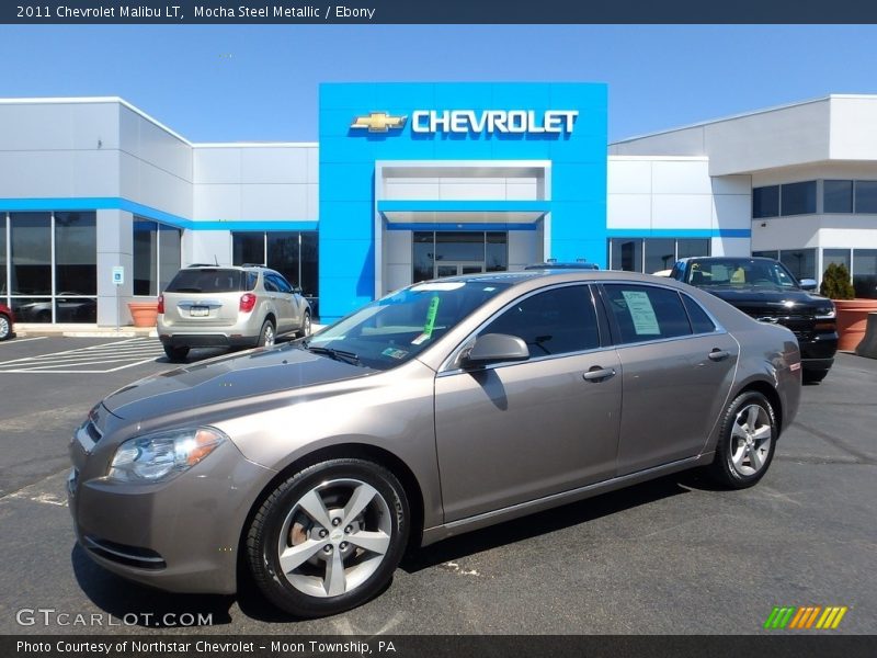 Mocha Steel Metallic / Ebony 2011 Chevrolet Malibu LT