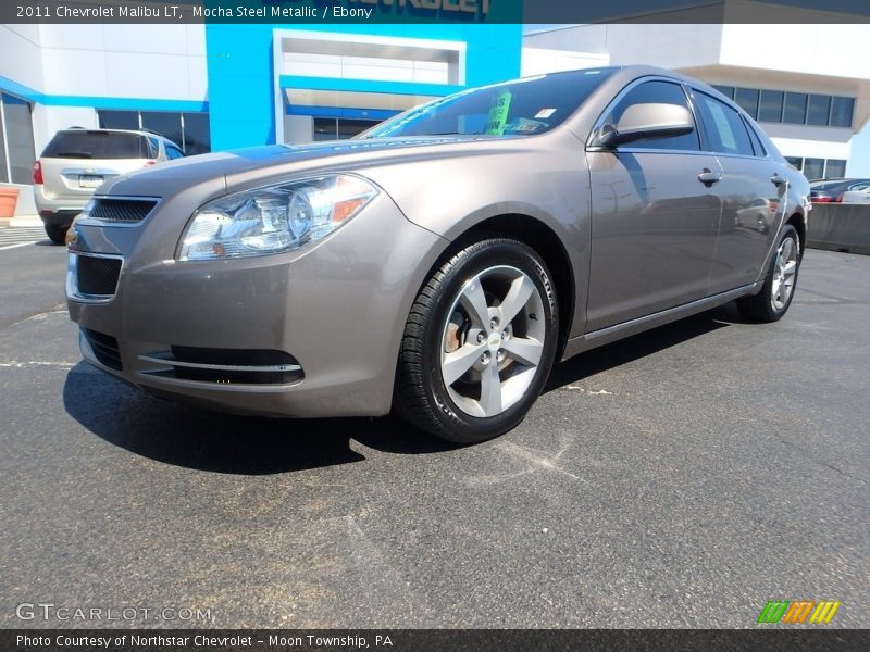 Mocha Steel Metallic / Ebony 2011 Chevrolet Malibu LT