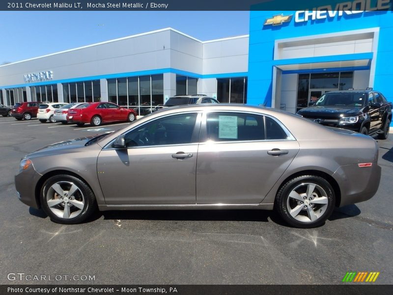 Mocha Steel Metallic / Ebony 2011 Chevrolet Malibu LT