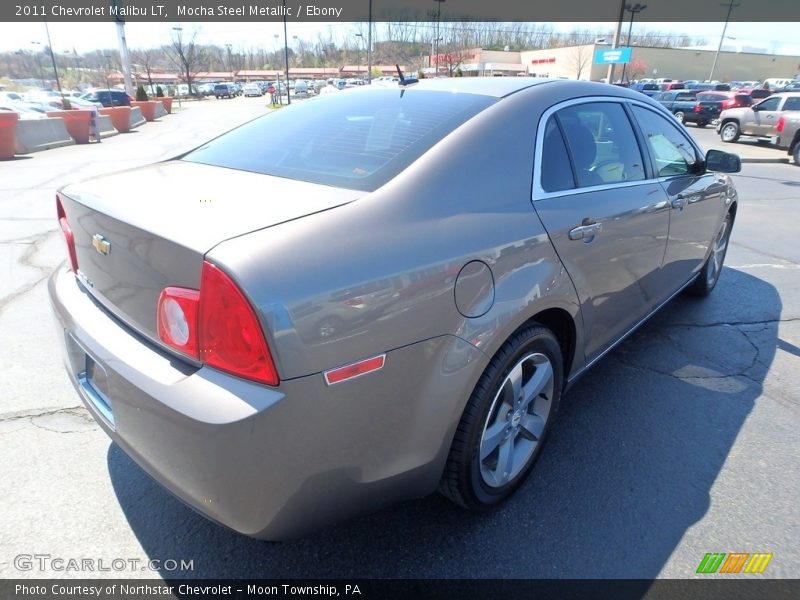 Mocha Steel Metallic / Ebony 2011 Chevrolet Malibu LT