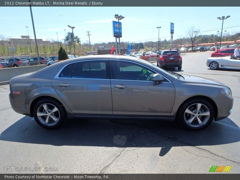 Mocha Steel Metallic / Ebony 2011 Chevrolet Malibu LT