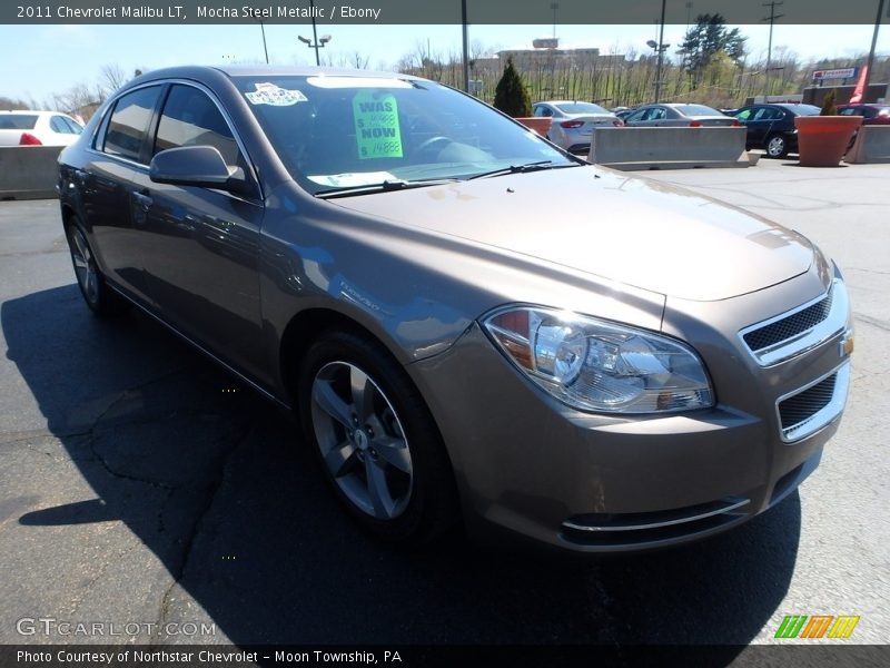 Mocha Steel Metallic / Ebony 2011 Chevrolet Malibu LT