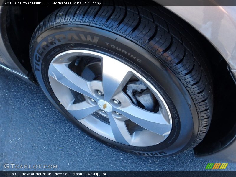 Mocha Steel Metallic / Ebony 2011 Chevrolet Malibu LT