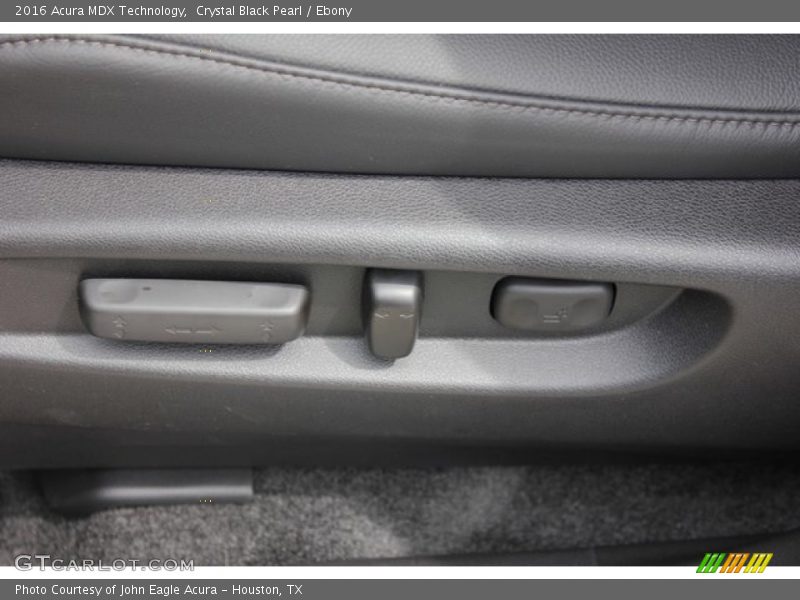 Crystal Black Pearl / Ebony 2016 Acura MDX Technology