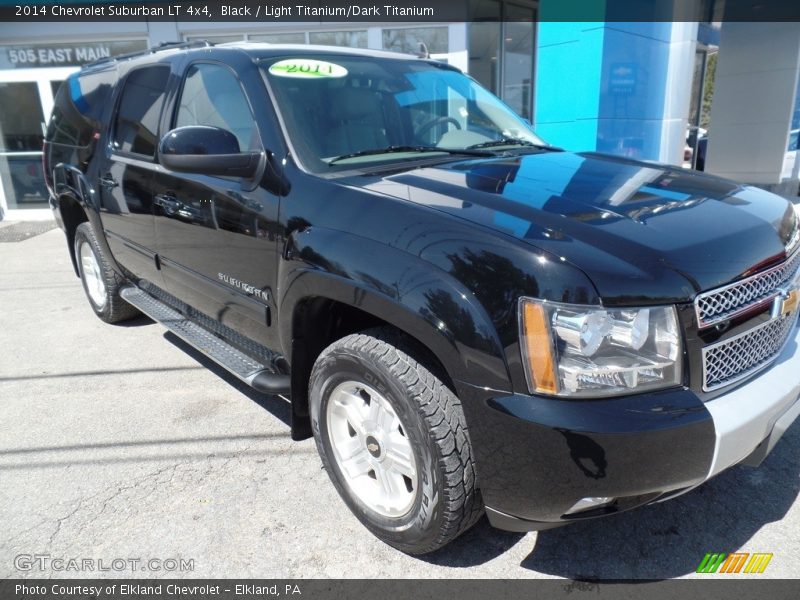 Black / Light Titanium/Dark Titanium 2014 Chevrolet Suburban LT 4x4