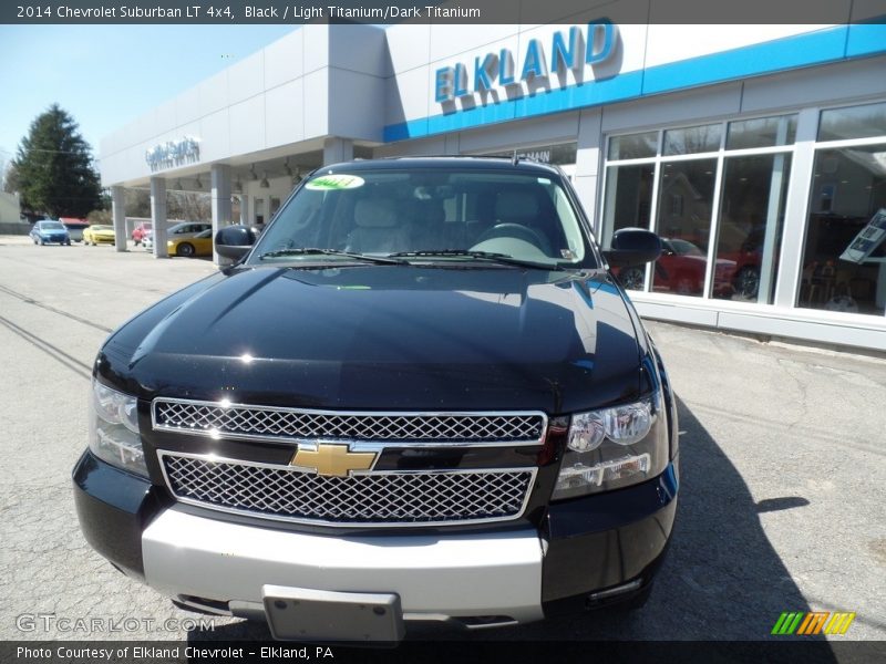 Black / Light Titanium/Dark Titanium 2014 Chevrolet Suburban LT 4x4