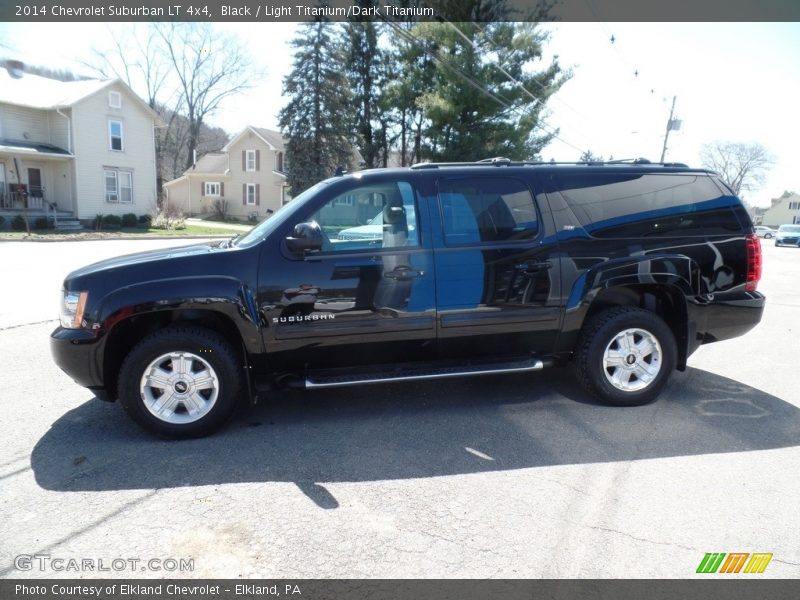 Black / Light Titanium/Dark Titanium 2014 Chevrolet Suburban LT 4x4