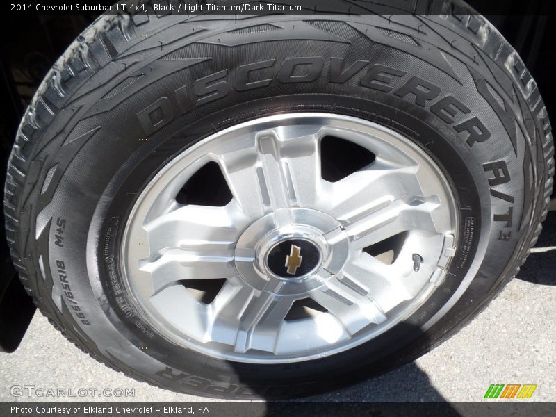 Black / Light Titanium/Dark Titanium 2014 Chevrolet Suburban LT 4x4