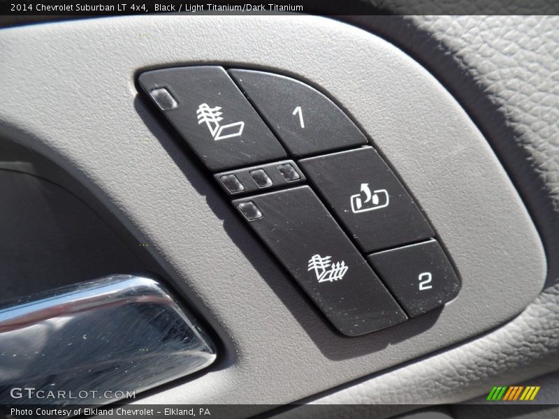 Black / Light Titanium/Dark Titanium 2014 Chevrolet Suburban LT 4x4