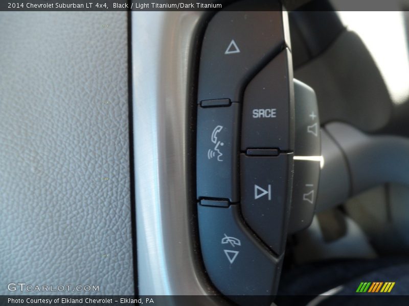 Black / Light Titanium/Dark Titanium 2014 Chevrolet Suburban LT 4x4