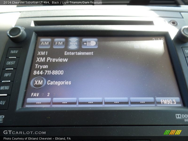 Black / Light Titanium/Dark Titanium 2014 Chevrolet Suburban LT 4x4