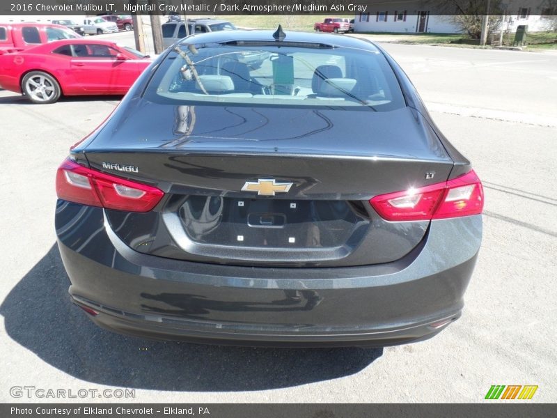 Nightfall Gray Metallic / Dark Atmosphere/Medium Ash Gray 2016 Chevrolet Malibu LT