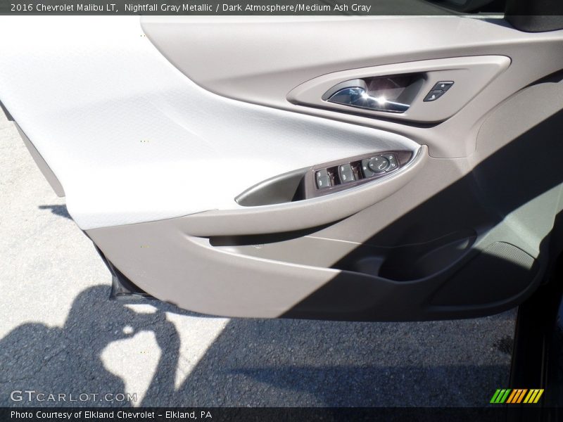 Nightfall Gray Metallic / Dark Atmosphere/Medium Ash Gray 2016 Chevrolet Malibu LT
