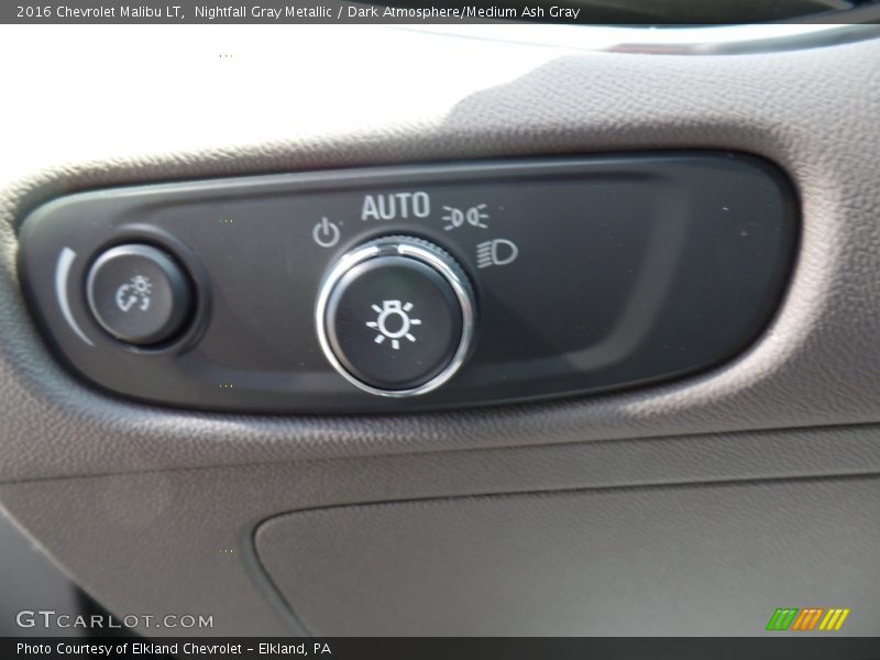 Nightfall Gray Metallic / Dark Atmosphere/Medium Ash Gray 2016 Chevrolet Malibu LT