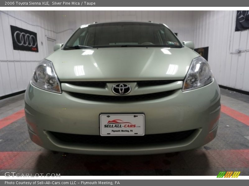 Silver Pine Mica / Taupe 2006 Toyota Sienna XLE