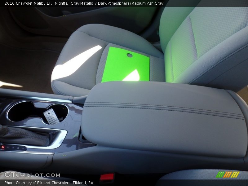 Nightfall Gray Metallic / Dark Atmosphere/Medium Ash Gray 2016 Chevrolet Malibu LT