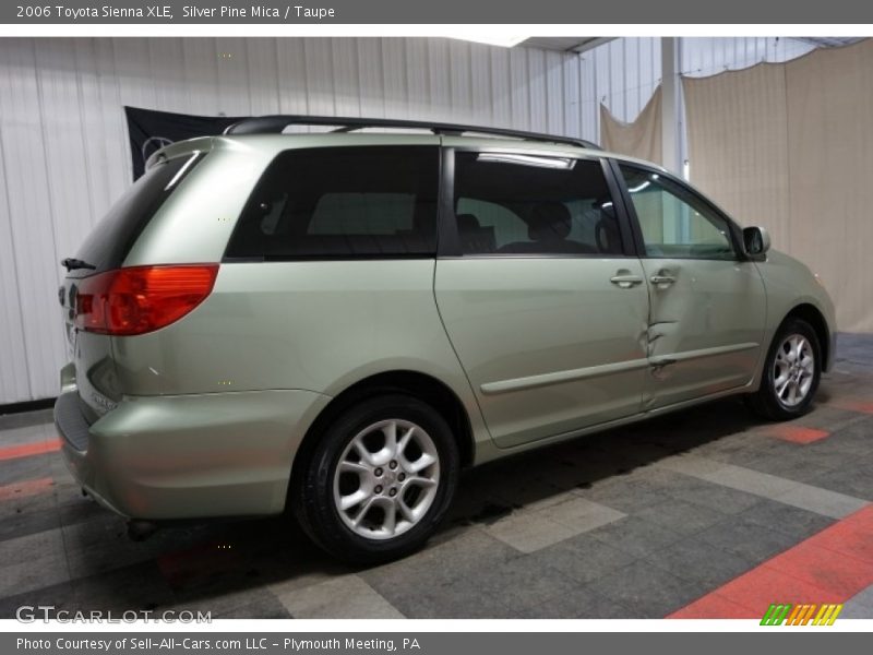 Silver Pine Mica / Taupe 2006 Toyota Sienna XLE