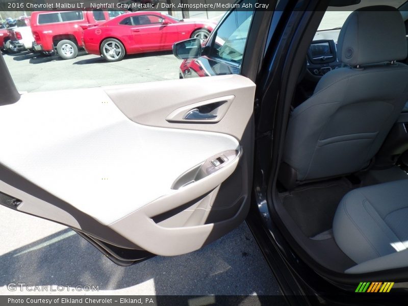 Nightfall Gray Metallic / Dark Atmosphere/Medium Ash Gray 2016 Chevrolet Malibu LT