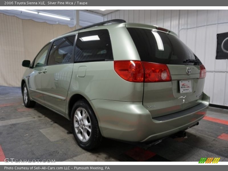 Silver Pine Mica / Taupe 2006 Toyota Sienna XLE