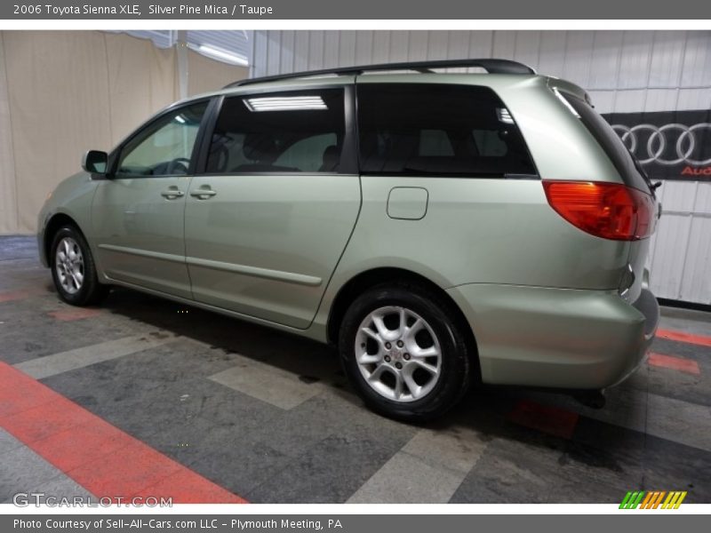 Silver Pine Mica / Taupe 2006 Toyota Sienna XLE