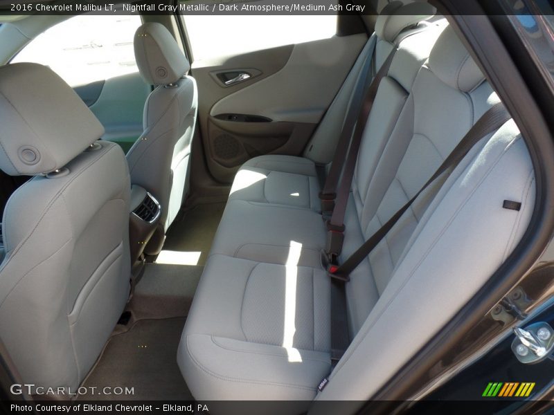 Nightfall Gray Metallic / Dark Atmosphere/Medium Ash Gray 2016 Chevrolet Malibu LT