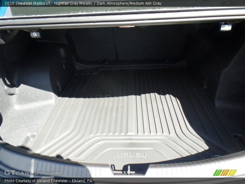 Nightfall Gray Metallic / Dark Atmosphere/Medium Ash Gray 2016 Chevrolet Malibu LT