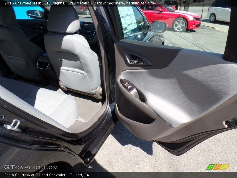 Nightfall Gray Metallic / Dark Atmosphere/Medium Ash Gray 2016 Chevrolet Malibu LT