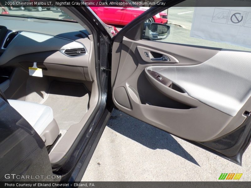 Nightfall Gray Metallic / Dark Atmosphere/Medium Ash Gray 2016 Chevrolet Malibu LT