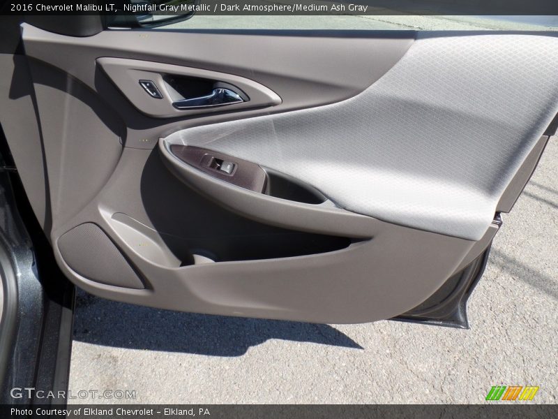 Nightfall Gray Metallic / Dark Atmosphere/Medium Ash Gray 2016 Chevrolet Malibu LT