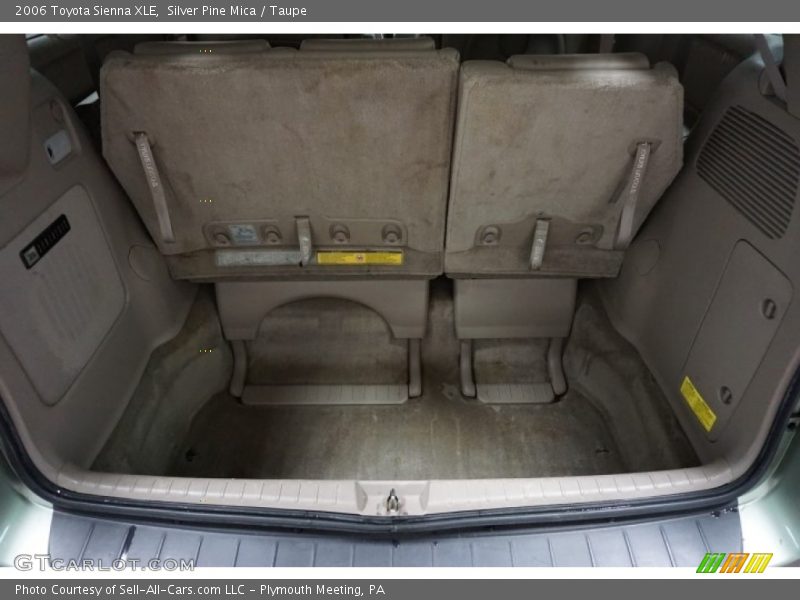Silver Pine Mica / Taupe 2006 Toyota Sienna XLE