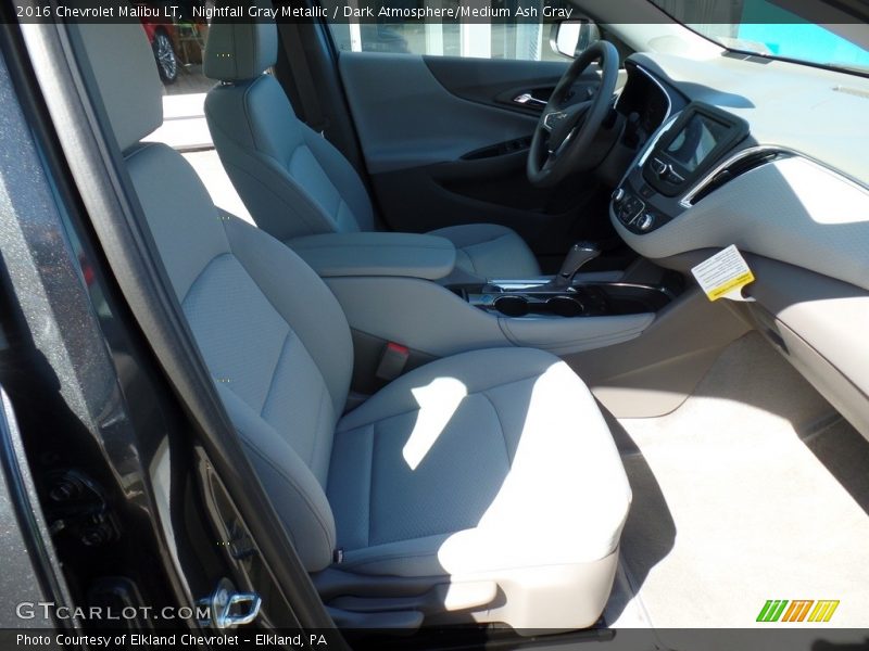 Nightfall Gray Metallic / Dark Atmosphere/Medium Ash Gray 2016 Chevrolet Malibu LT